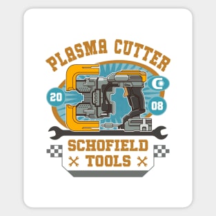 Plasma Cutter Vintage Sticker
